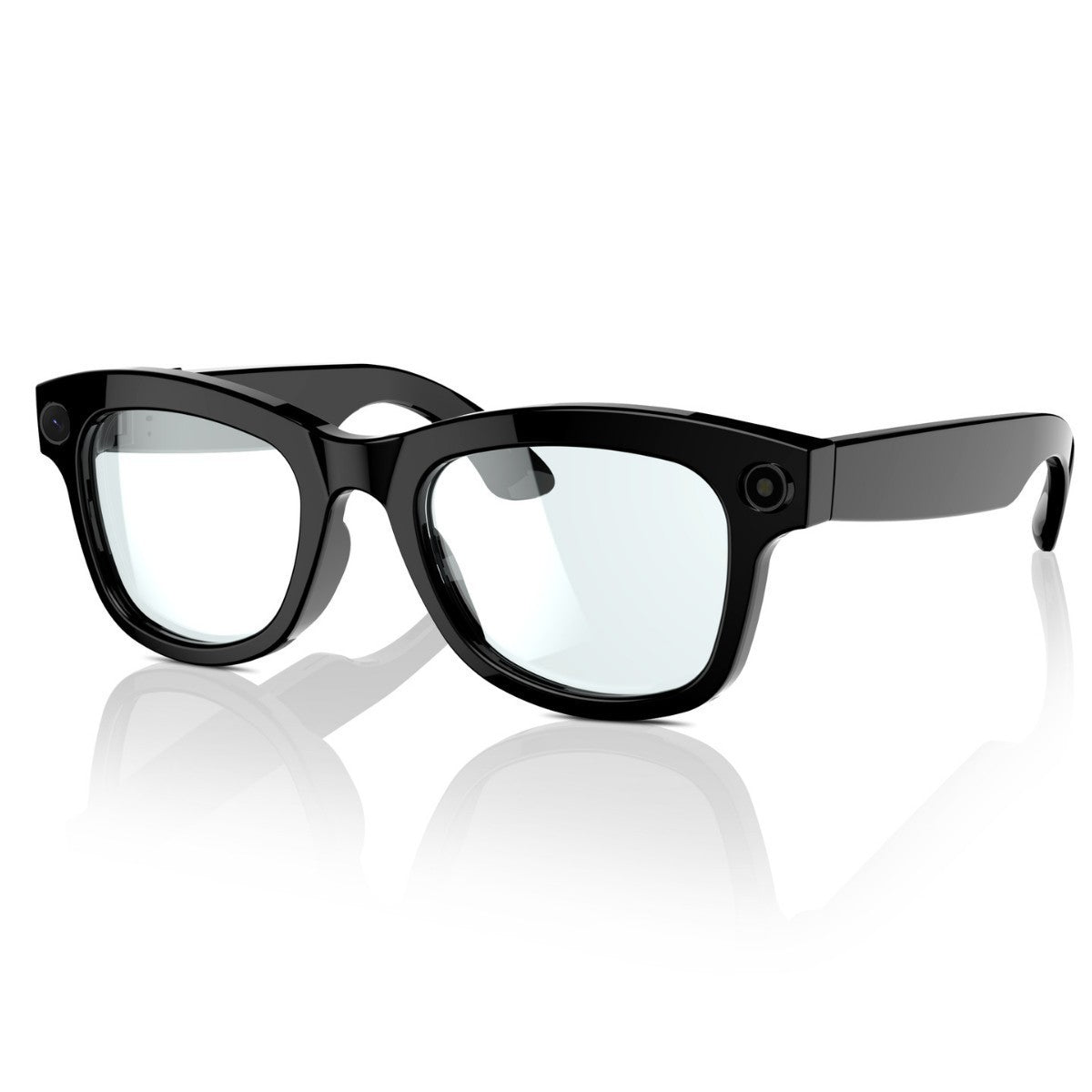 AI translation smart video glasses with M01 HD camera and black frame